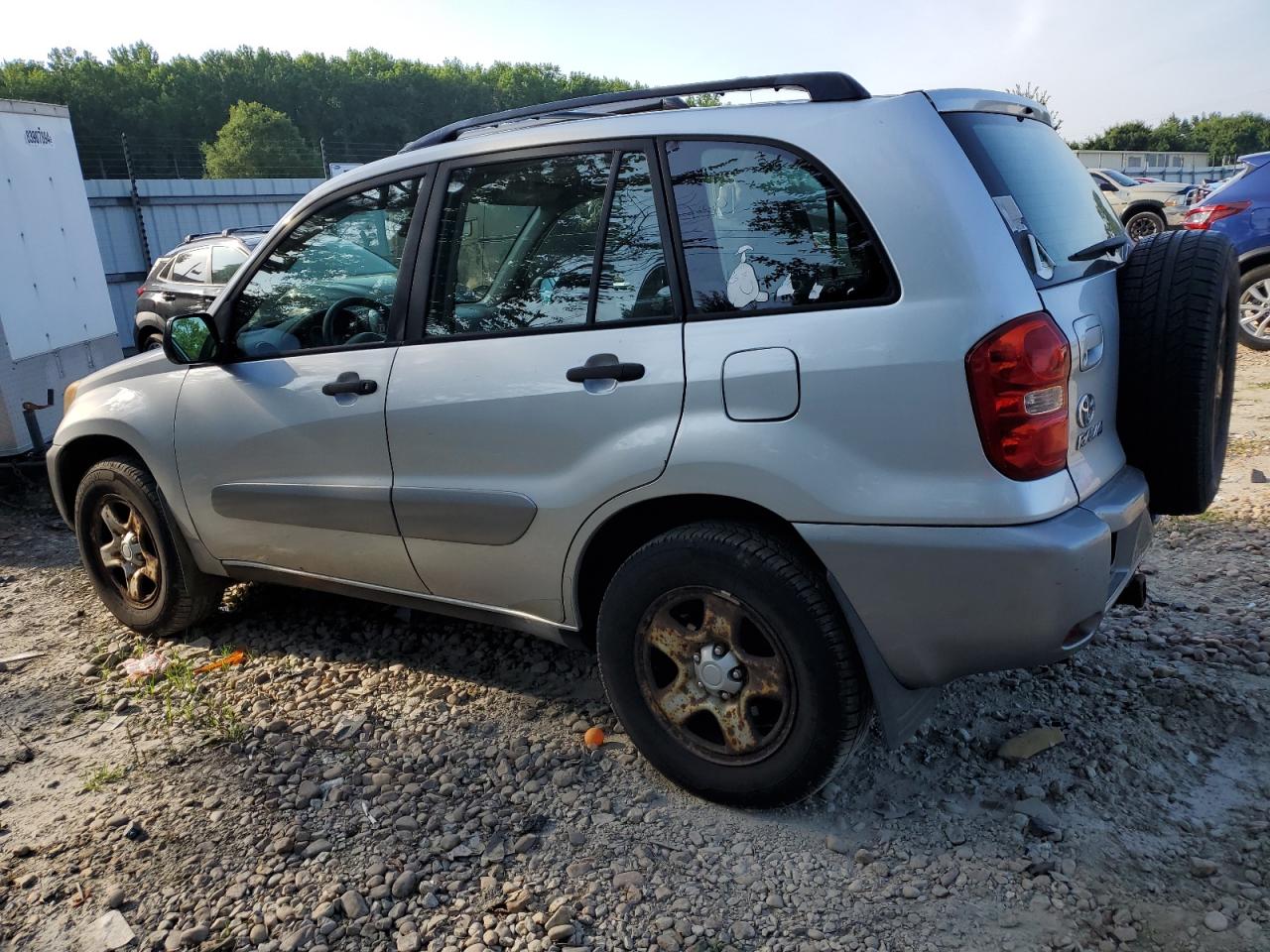 2005 Toyota Rav4 Silver vin: JTEGD20V650058496