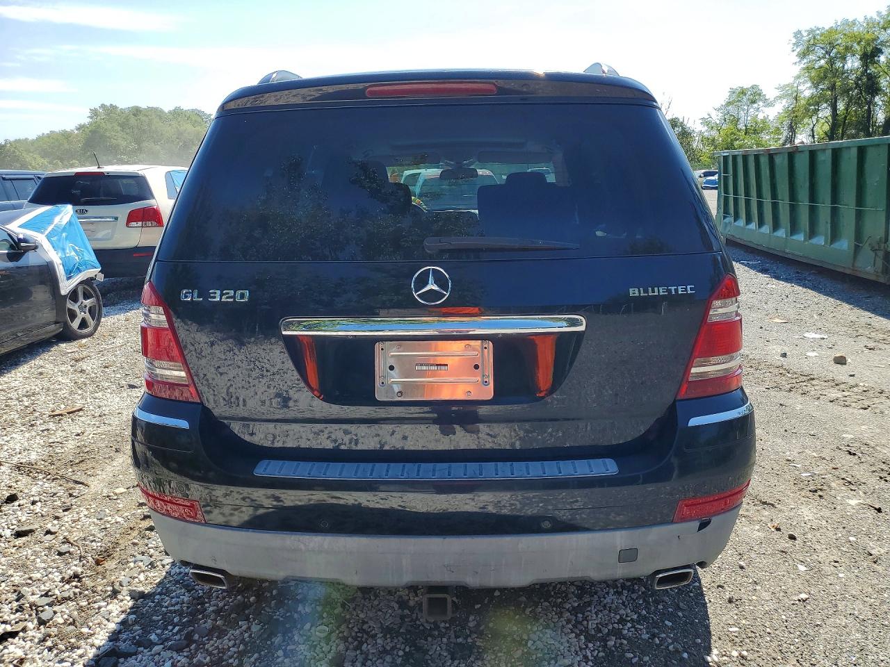 2009 Mercedes-benz Gl Black vin: 4JGBF25EX9A497584
