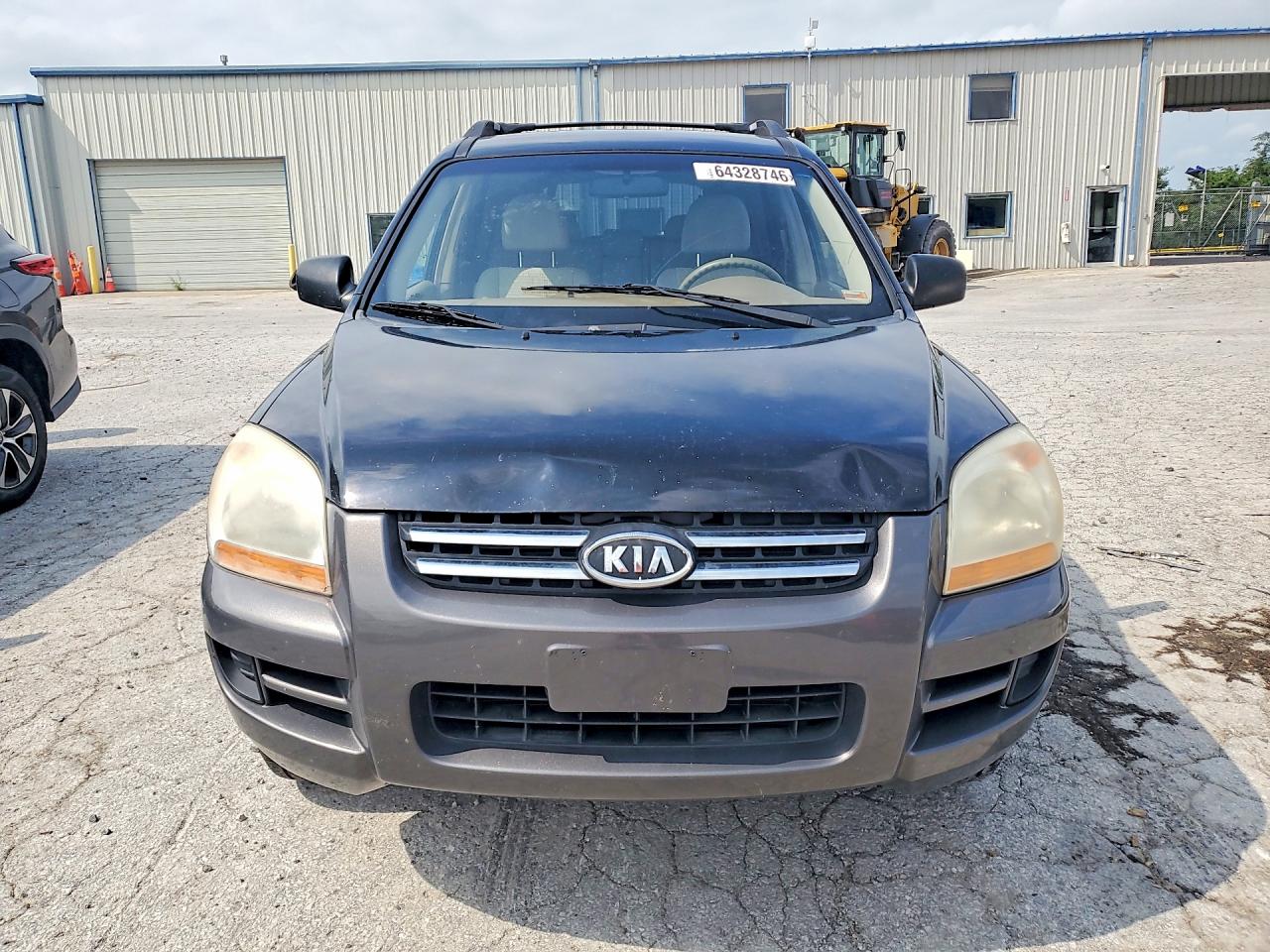 2007 Kia Sportage Lx Black vin: KNDJF724277449144