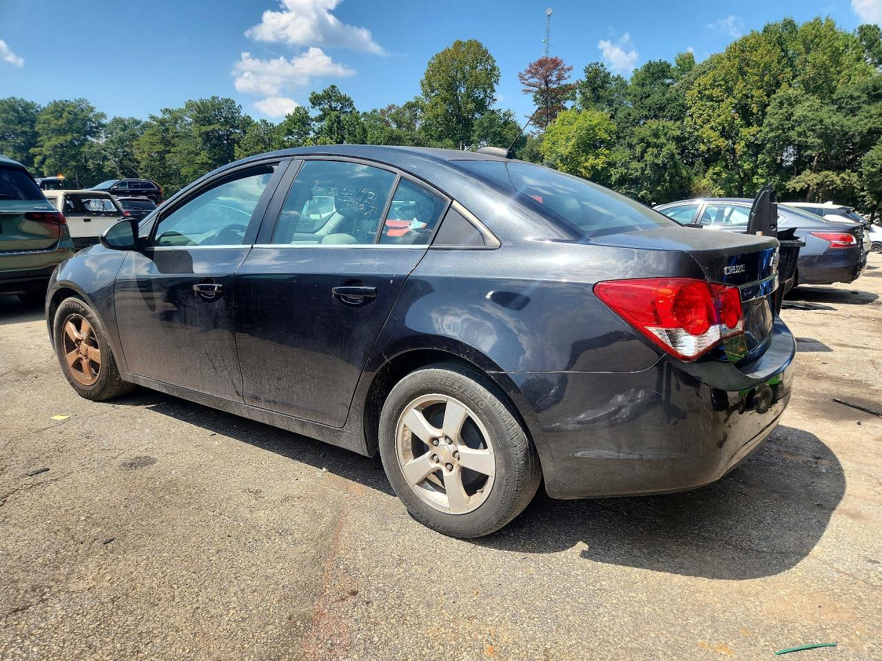 2015 Chevrolet Cruze Lt Black vin: 1G1PC5SB4F7182716