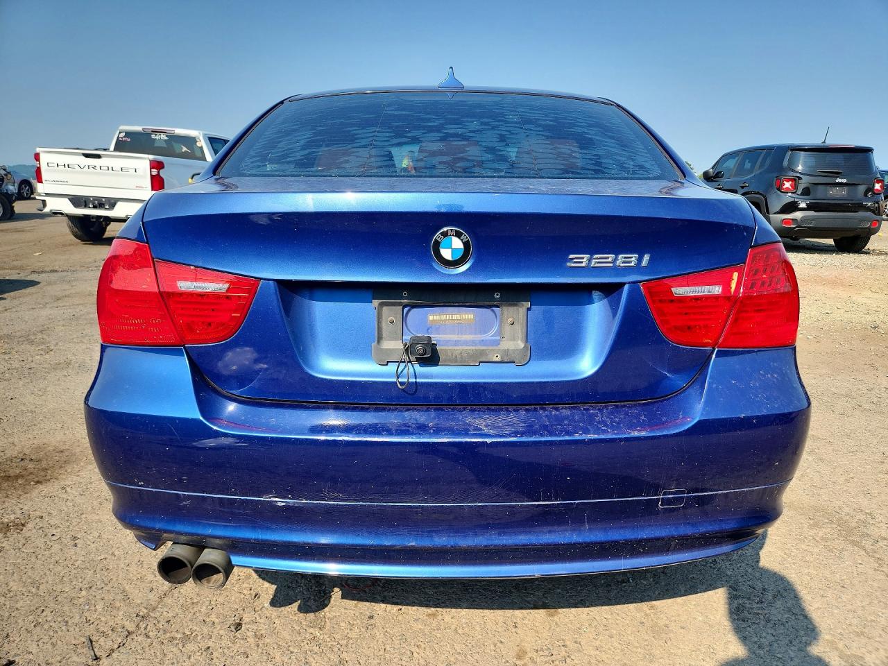 2010 Bmw 328 Xi Sulev Blue vin: WBAPK5C50AA646435
