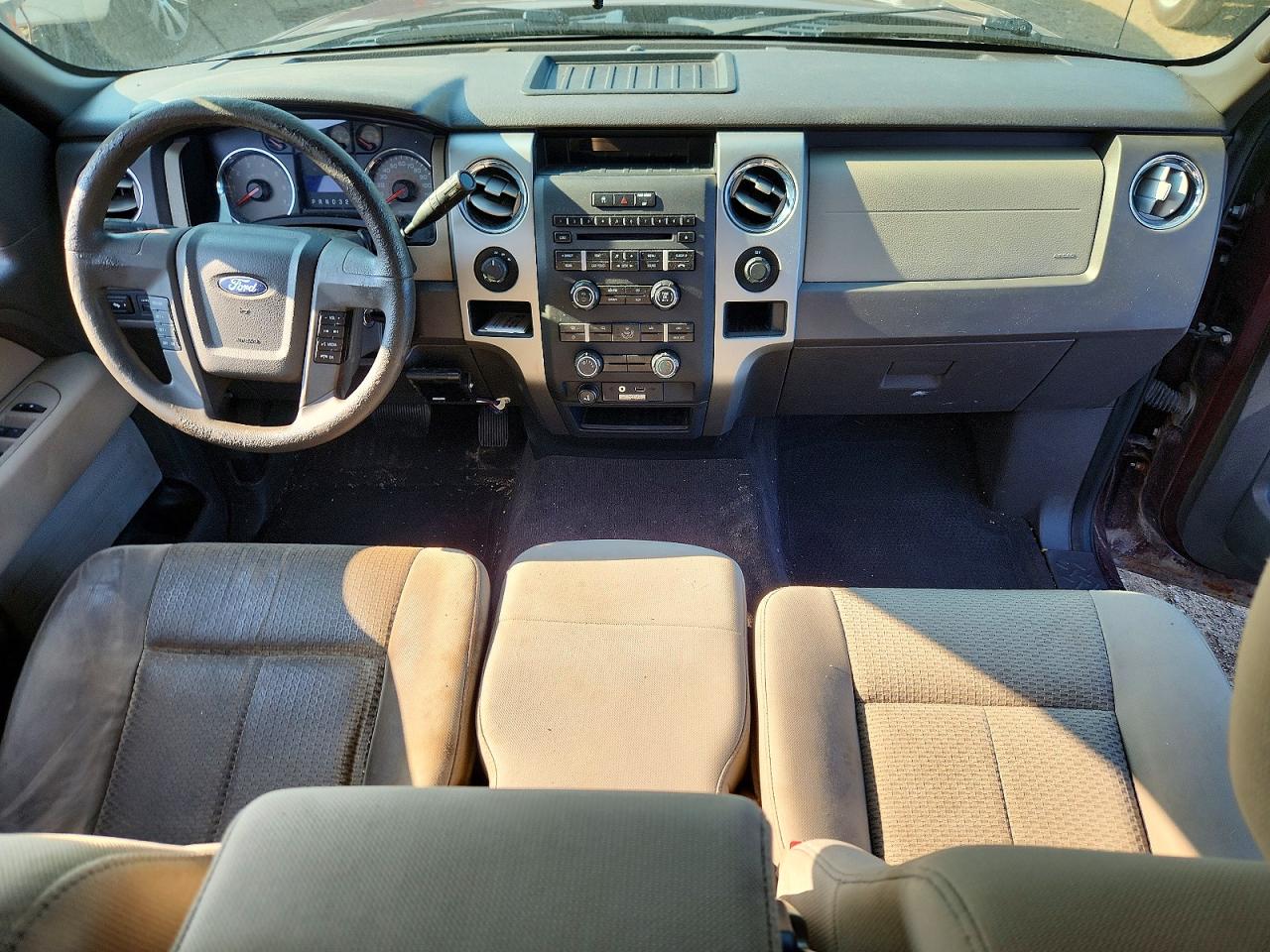 2010 Ford F150 Super Cab Burgundy vin: 1FTFX1EV9AFA86469