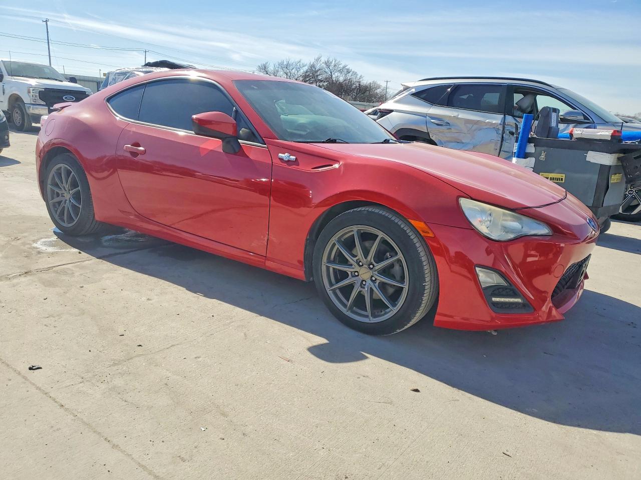 2015 Toyota Scion Fr-s Red vin: JF1ZNAA1XF8711100