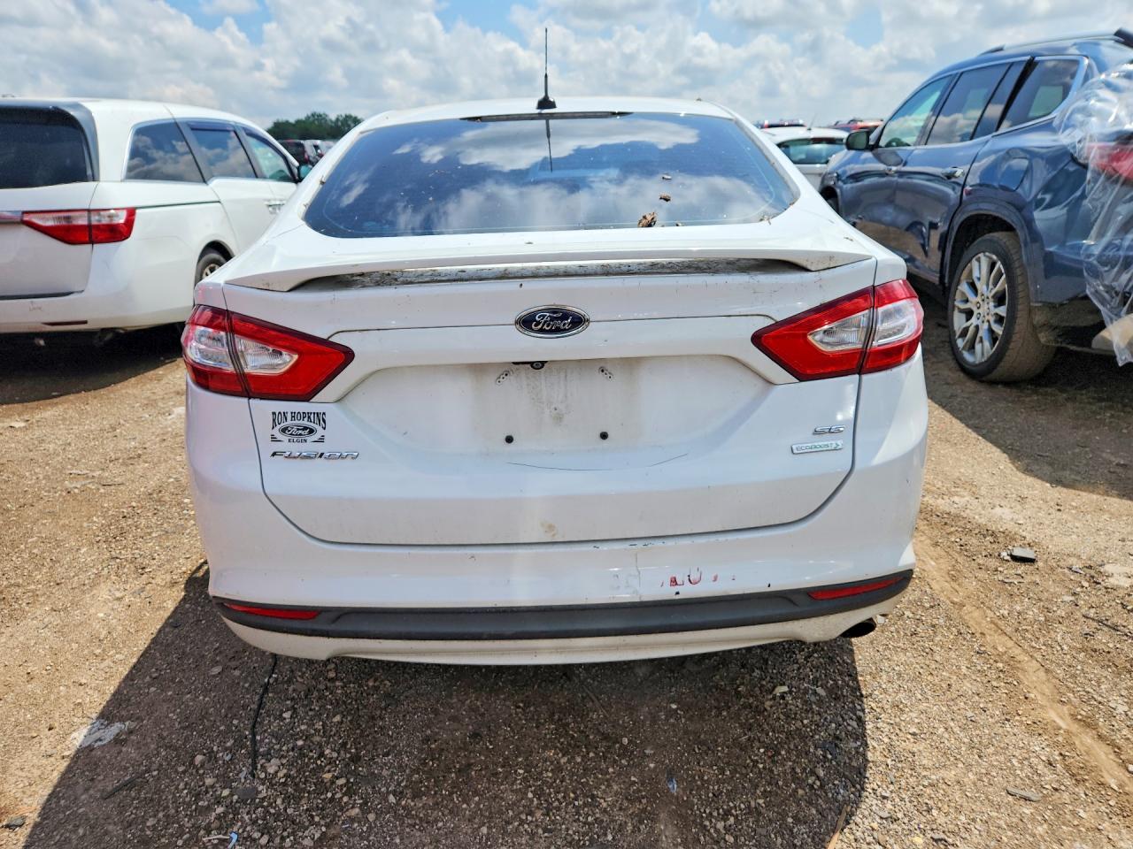 2013 Ford Fusion Se Белый vin: 3FA6P0HR6DR279135