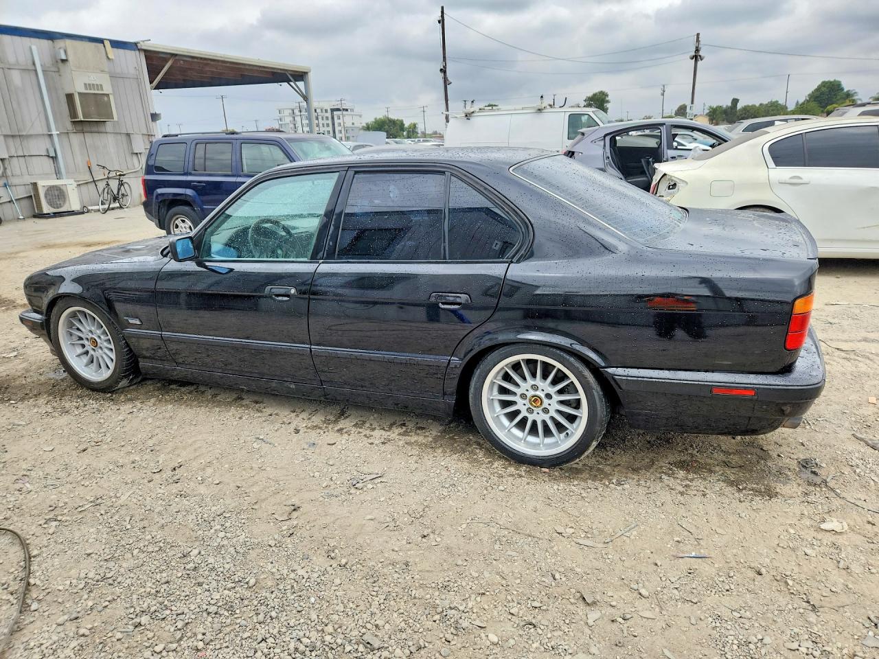 1995 Bmw 540 I Automatic Black vin: WBAHE632XSGF31141