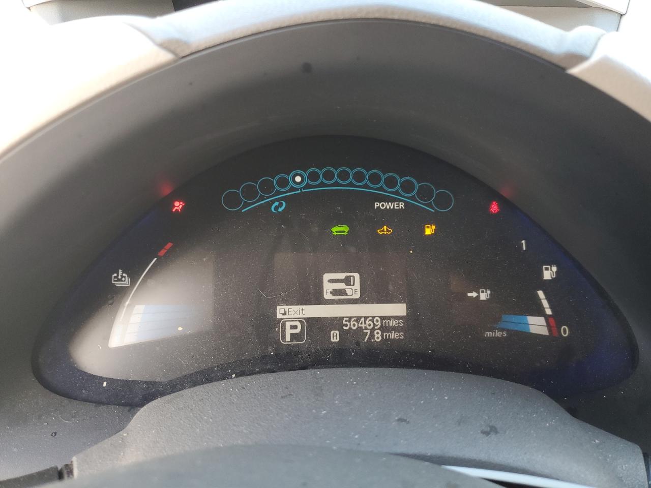 2011 Nissan Leaf Sv Синий vin: JN1AZ0CP5BT000888