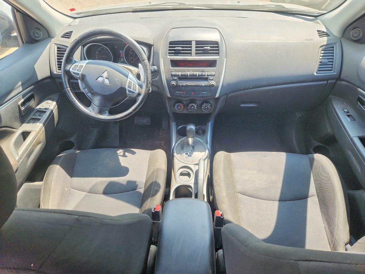 2012 Mitsubishi Outlander Sport Es Gray vin: JA4AP3AU8CZ011115