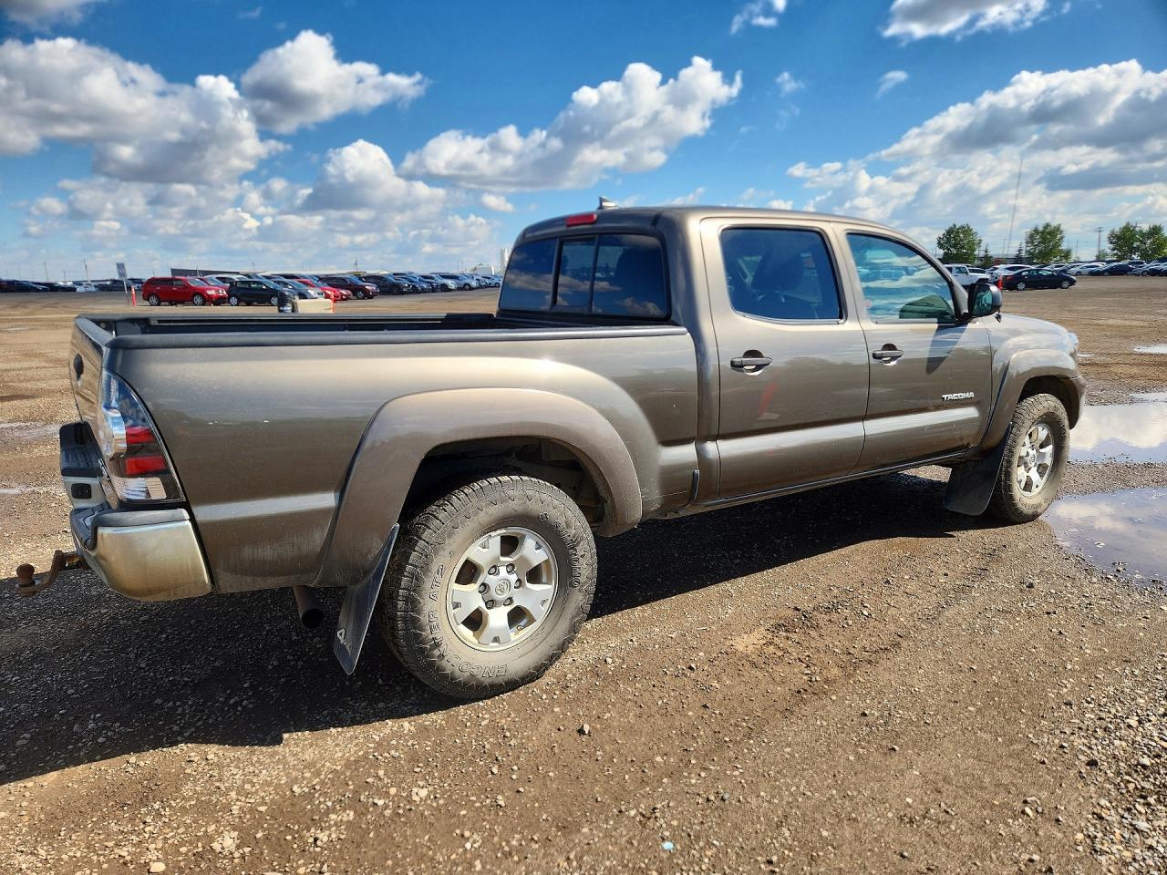 2012 Toyota Tacoma Double Cab Long Bed Gray vin: 5TFMU4FN1CX005848