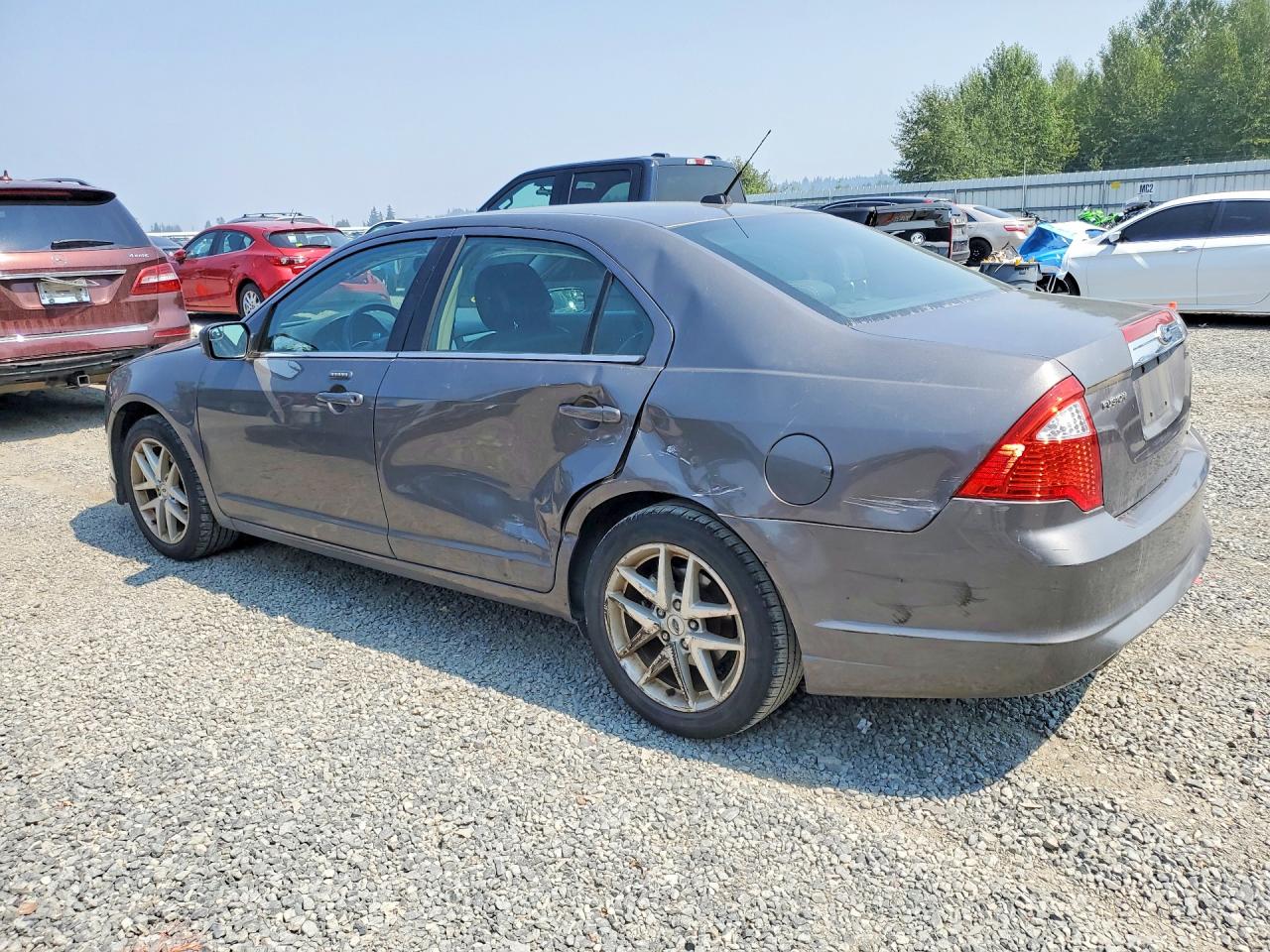 2012 Ford Fusion Sel Gray vin: 3FAHP0JG3CR273969