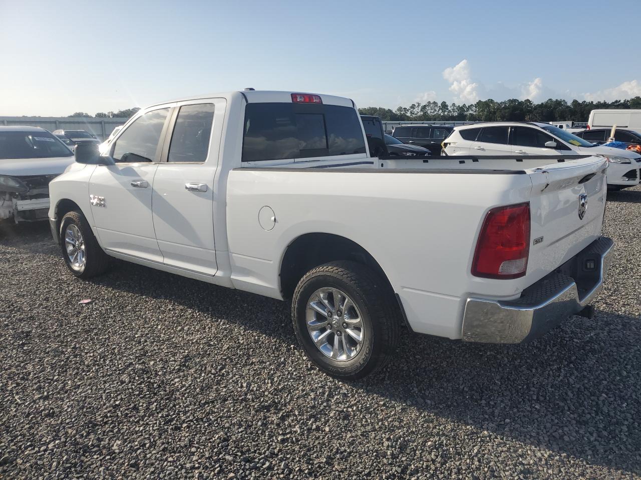 2013 Ram 1500 Slt White vin: 1C6RR6GG3DS679850