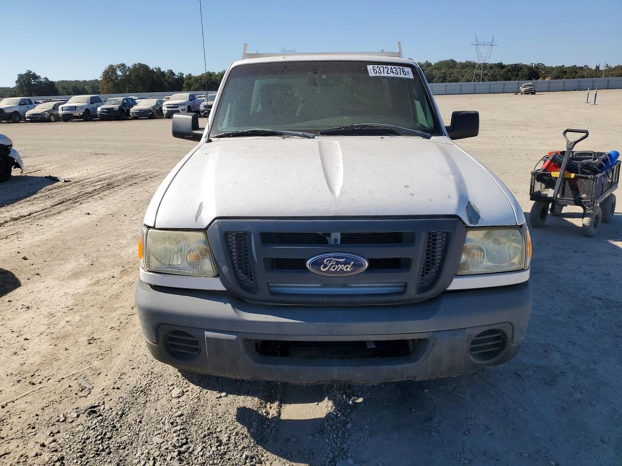 2011 Ford Ranger White vin: 1FTKR1AD3BPA02969