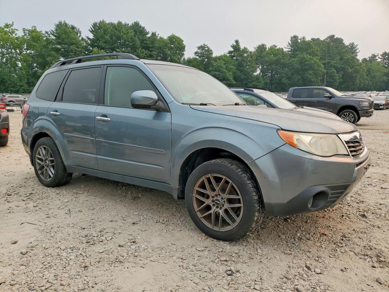 2009 Subaru Forester 2.5x Limited Green vin: JF2SH64609H792556