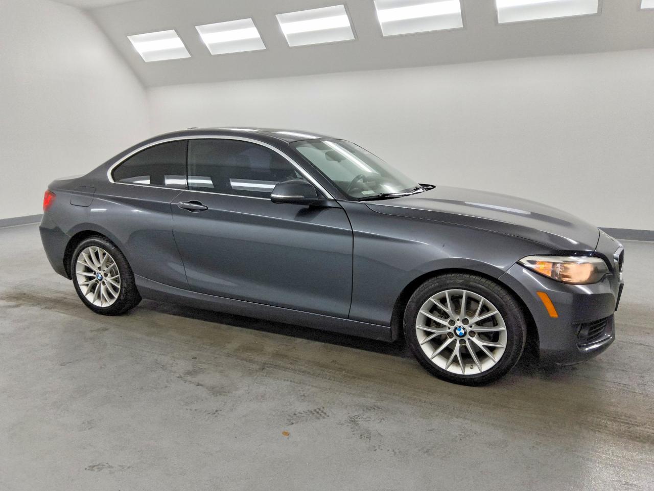 2014 Bmw 228 I Gray vin: WBA1F5C51EVV98985
