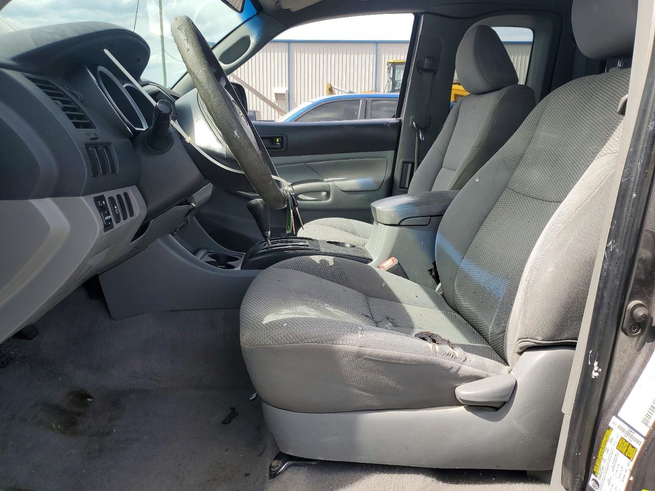 2011 Toyota Tacoma Access Cab Черный vin: 5TFTX4CNXBX008608