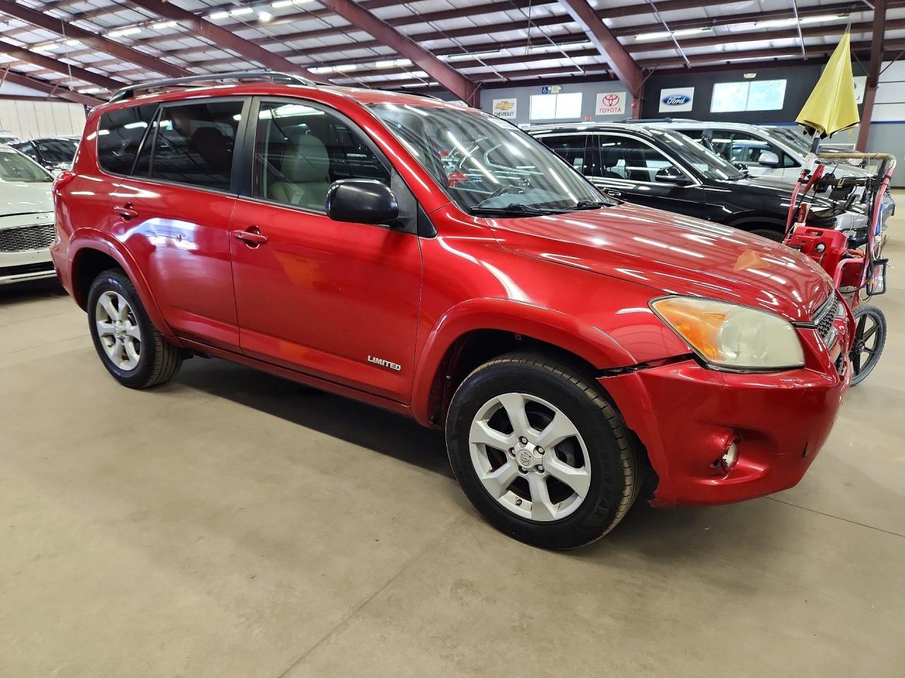 2012 Toyota Rav4 Limited Red vin: 2T3DF4DV2CW257254