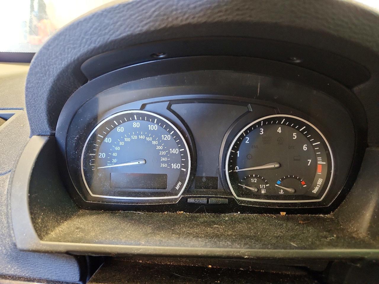 2007 Bmw X3 3.0si Black vin: WBXPC93447WF09904