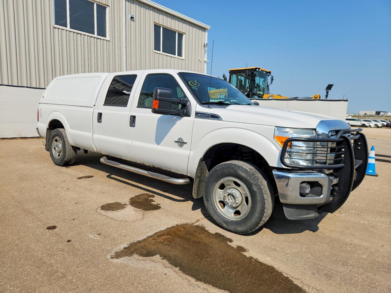 2012 Ford F250 Super Duty White vin: 1FT7W2BT5CEB19699