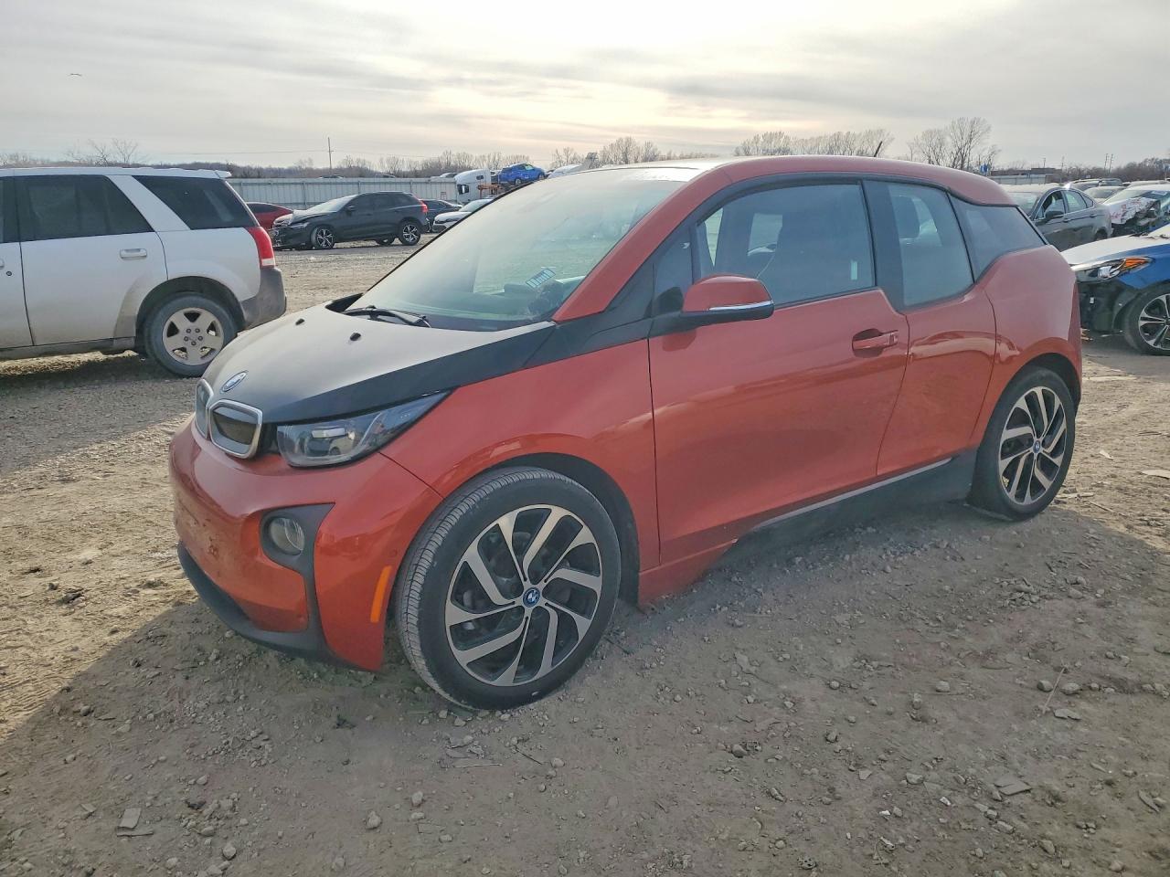 2014 Bmw I3 Rex Оранжевый vin: WBY1Z4C52EV277170