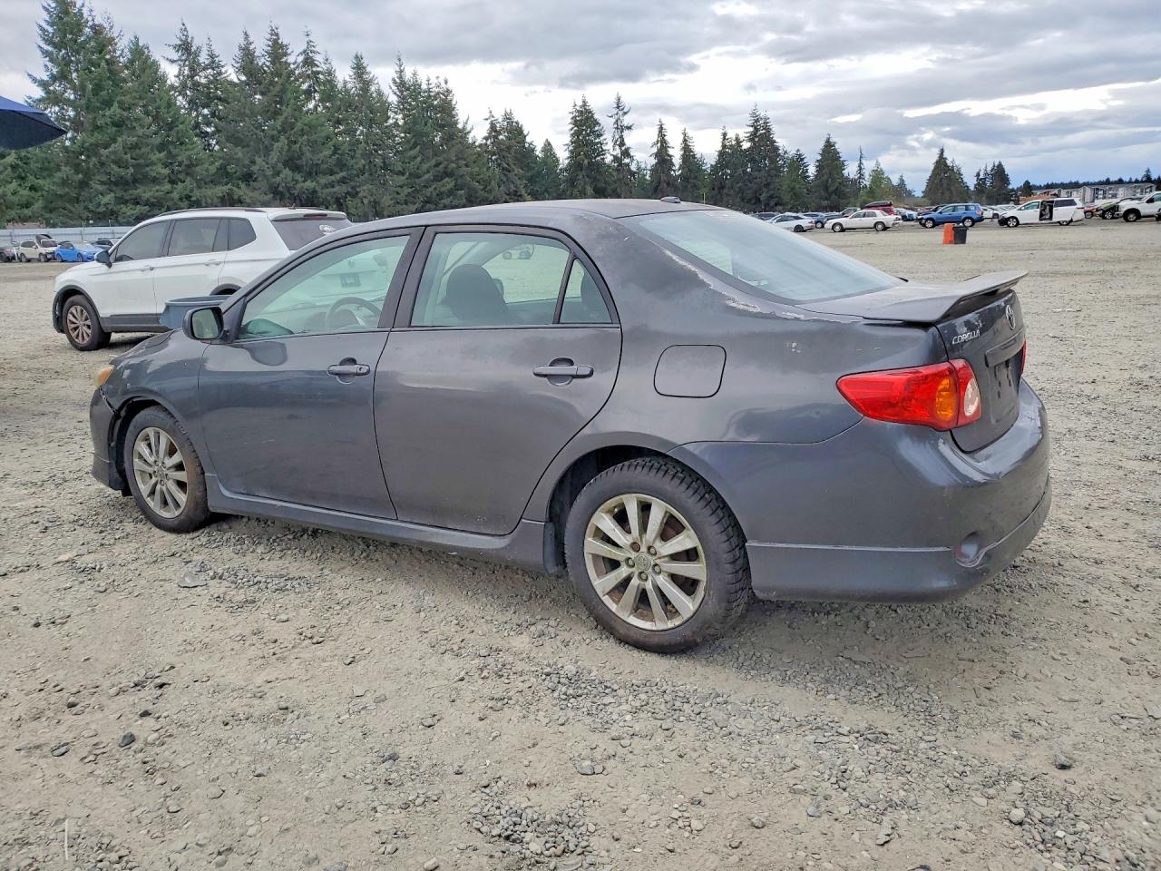 2009 Toyota Corolla S Gray vin: 2T1BU40E49C063699