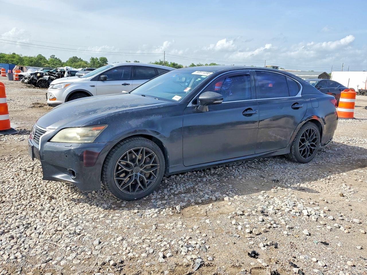 2013 Lexus Gs 350 Black vin: JTHCE1BLXD5014880
