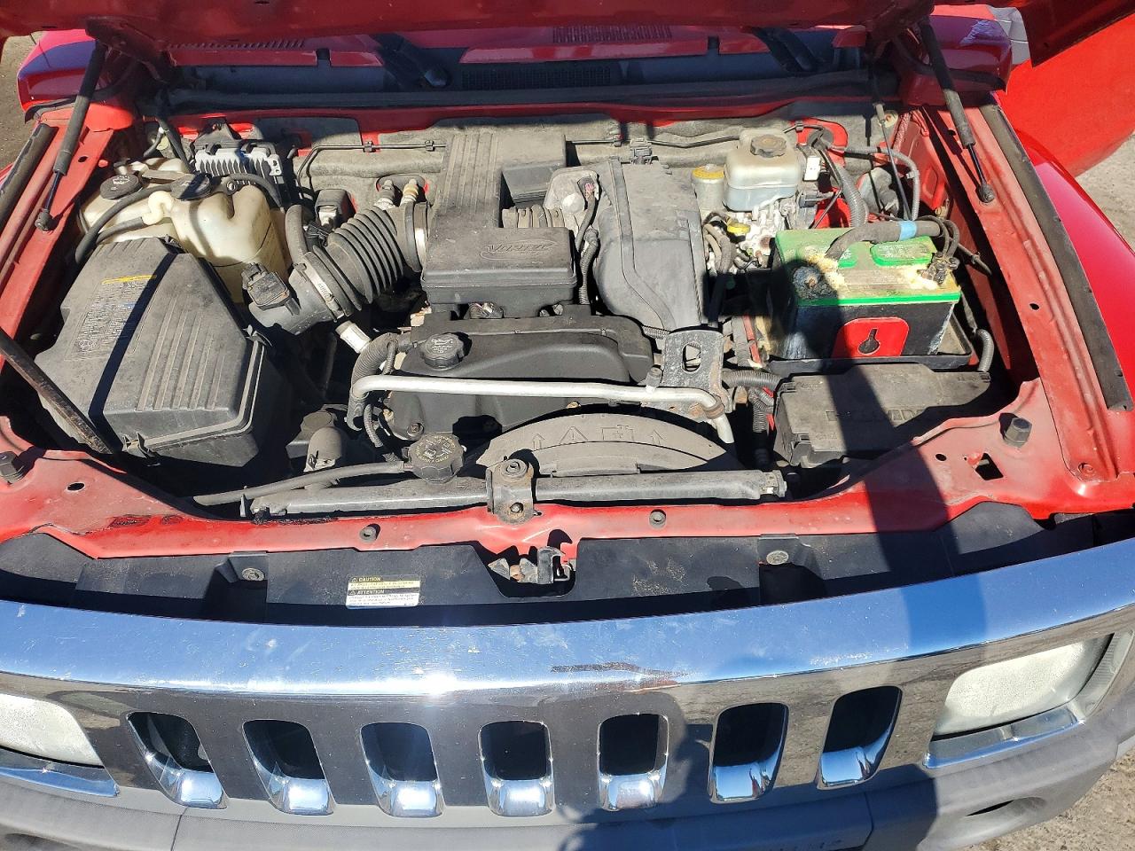 2006 Hummer H3 Red vin: 5GTDN136768141109
