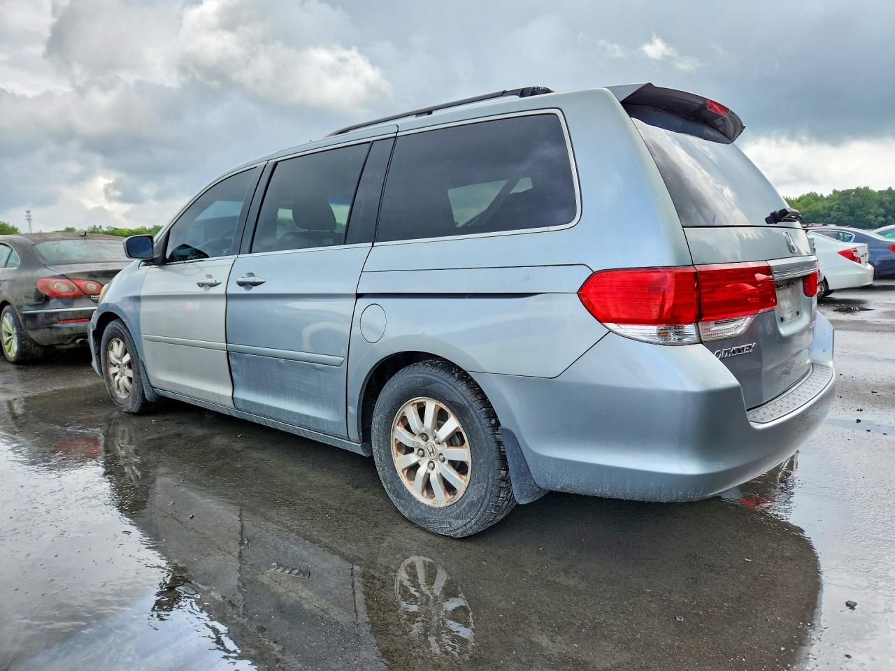 2009 Honda Odyssey Ex Blue vin: 5FNRL38439B054950