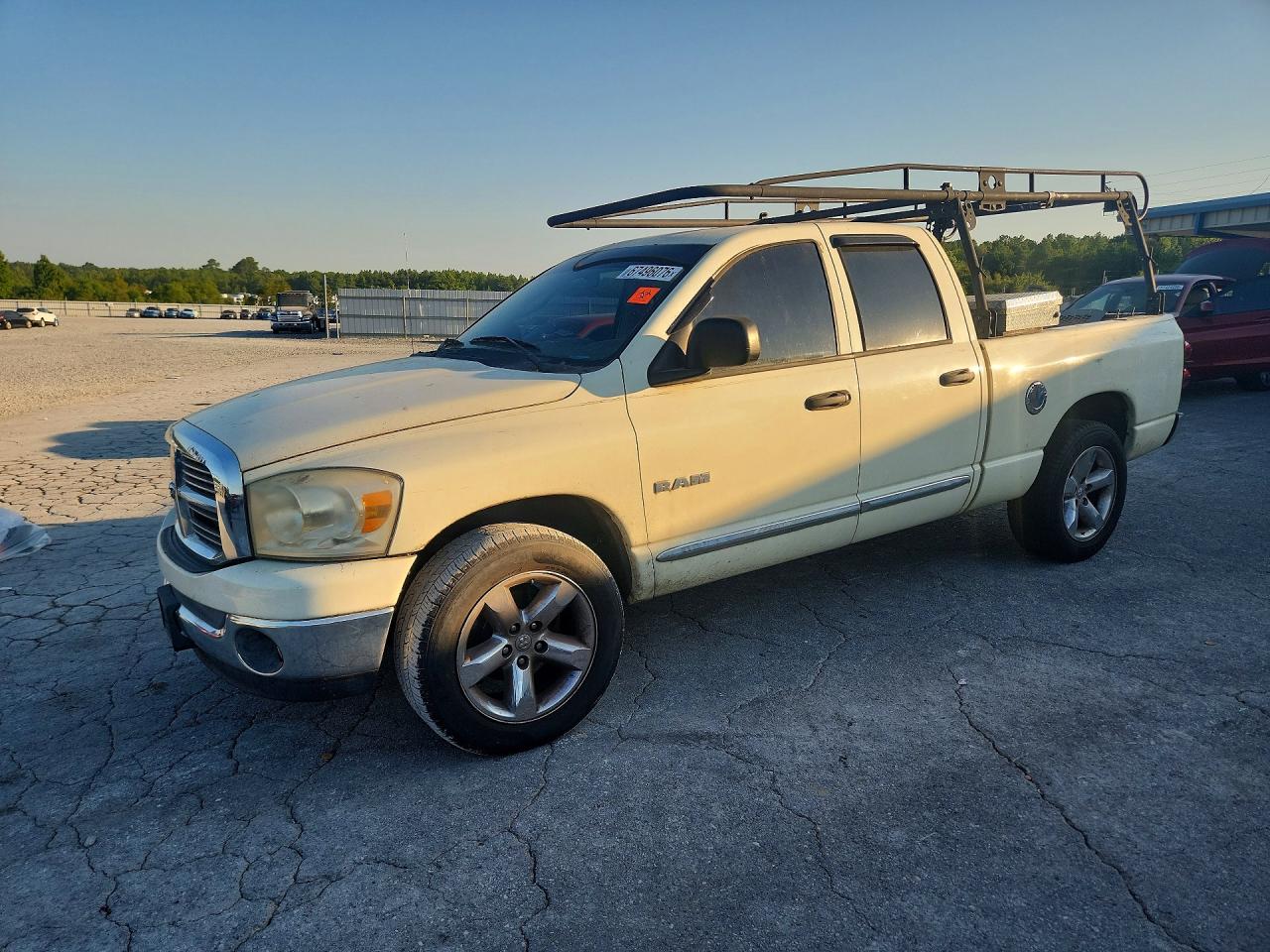 2008 Dodge Ram 1500 St White vin: 1D7HA18N28J162942
