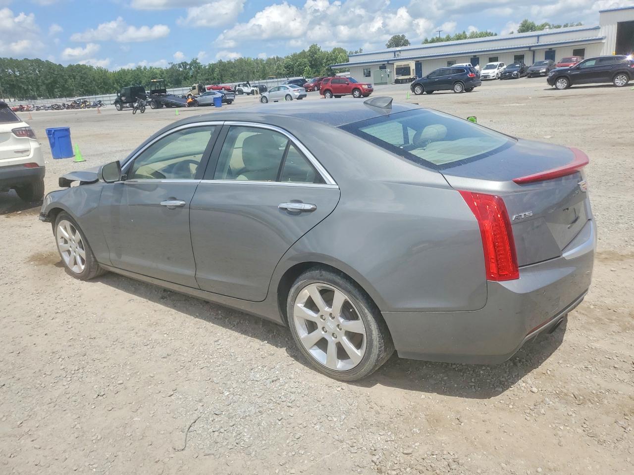 2016 Cadillac Ats Luxury Silver vin: 1G6AB5RX9G0104074