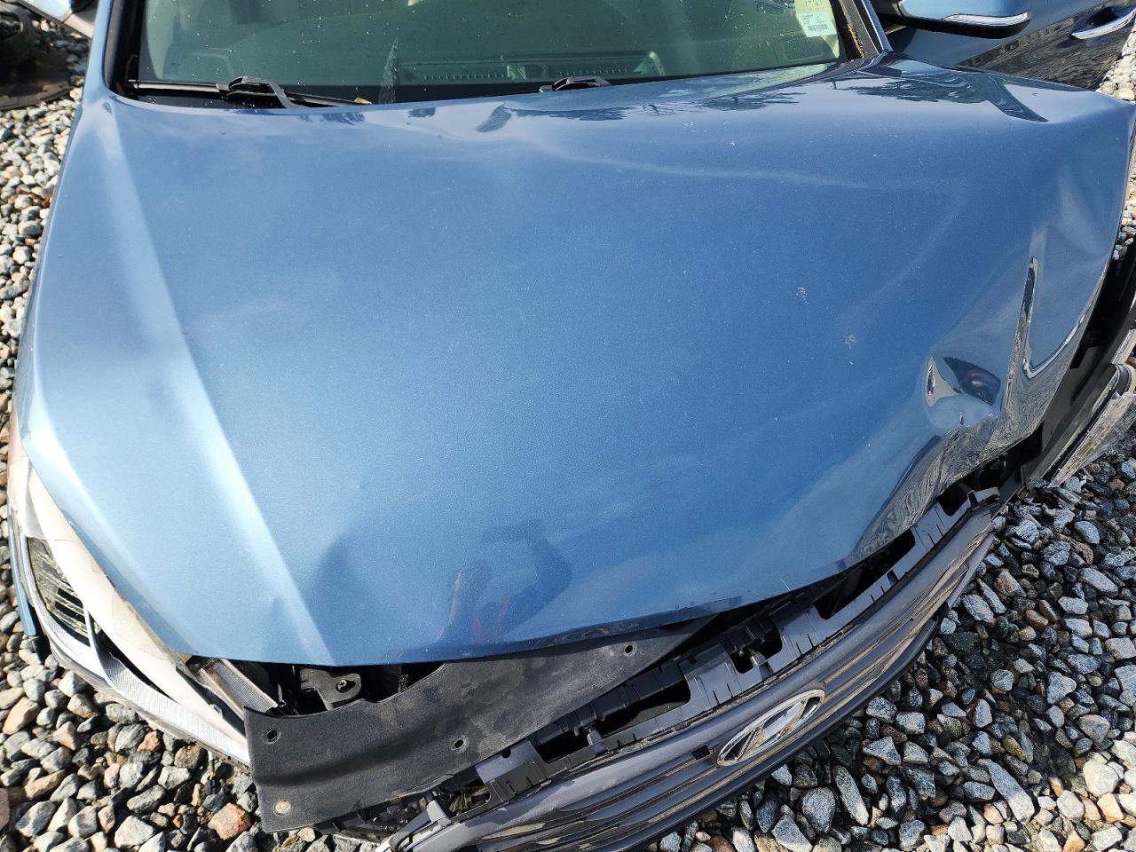 2017 Hyundai Sonata Limited Blue vin: 5NPE34AF4HH554082