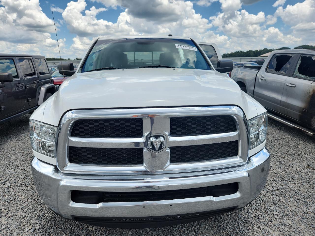 2015 Ram 2500 Slt White vin: 3C6TR4DT7FG520139