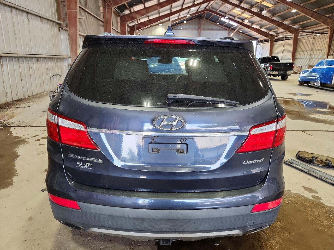 2013 Hyundai Santa Fe Limited Синий vin: KM8SR4HF0DU003246