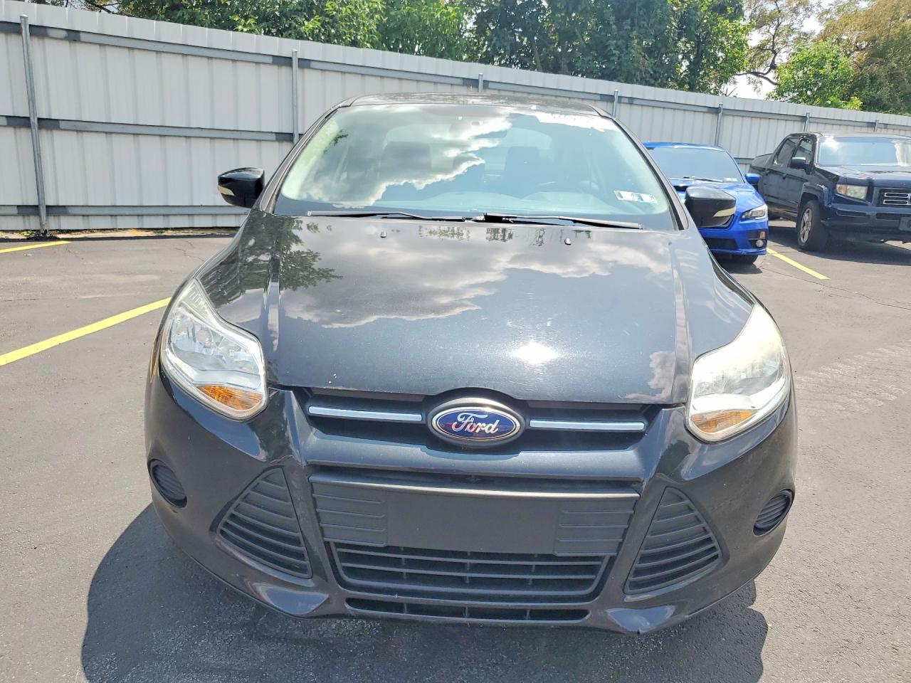 2014 Ford Focus Se Black vin: 1FADP3F27EL234719