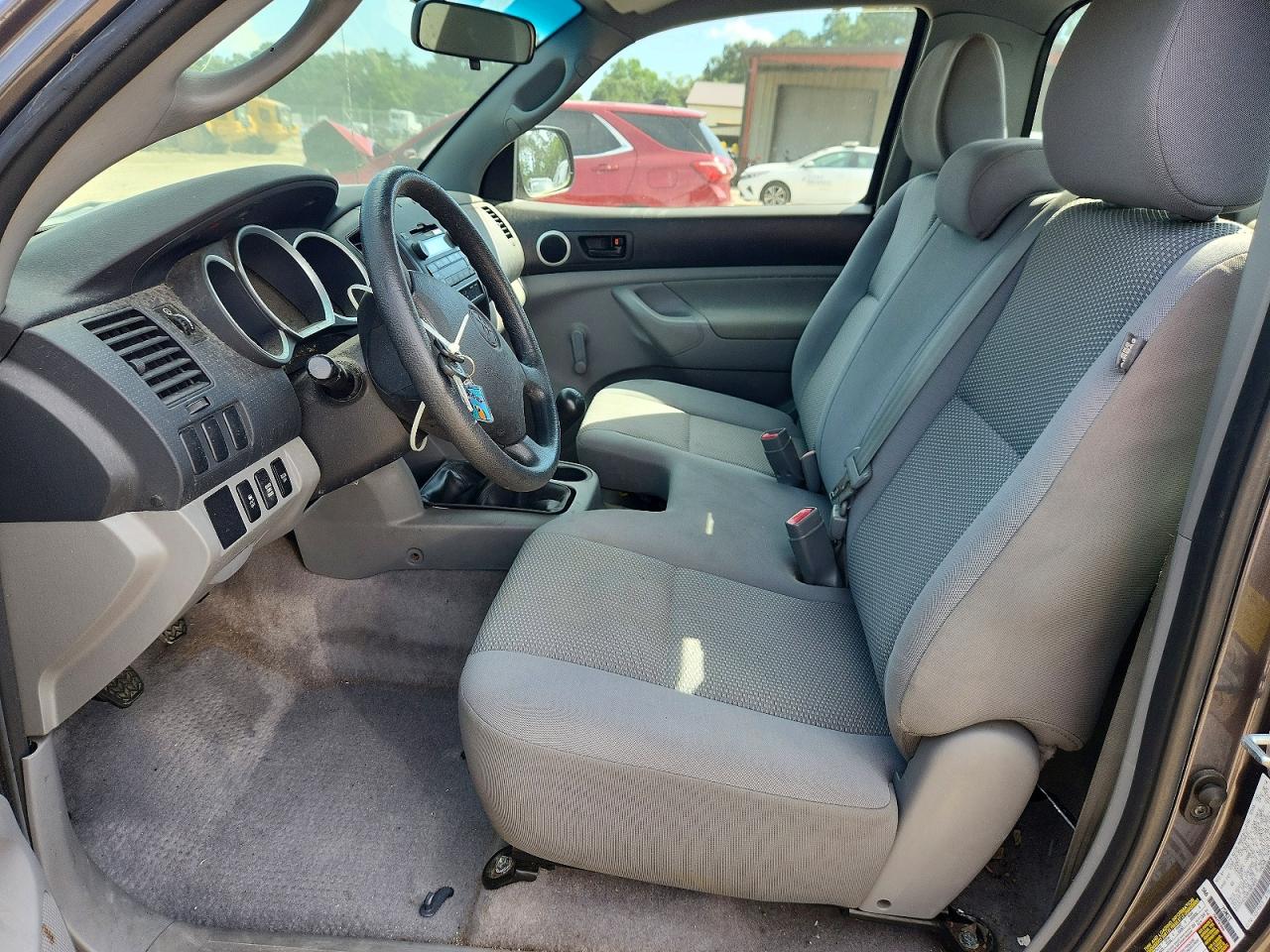 2011 Toyota Tacoma Base Gray vin: 5TFPX4ENXBX003049