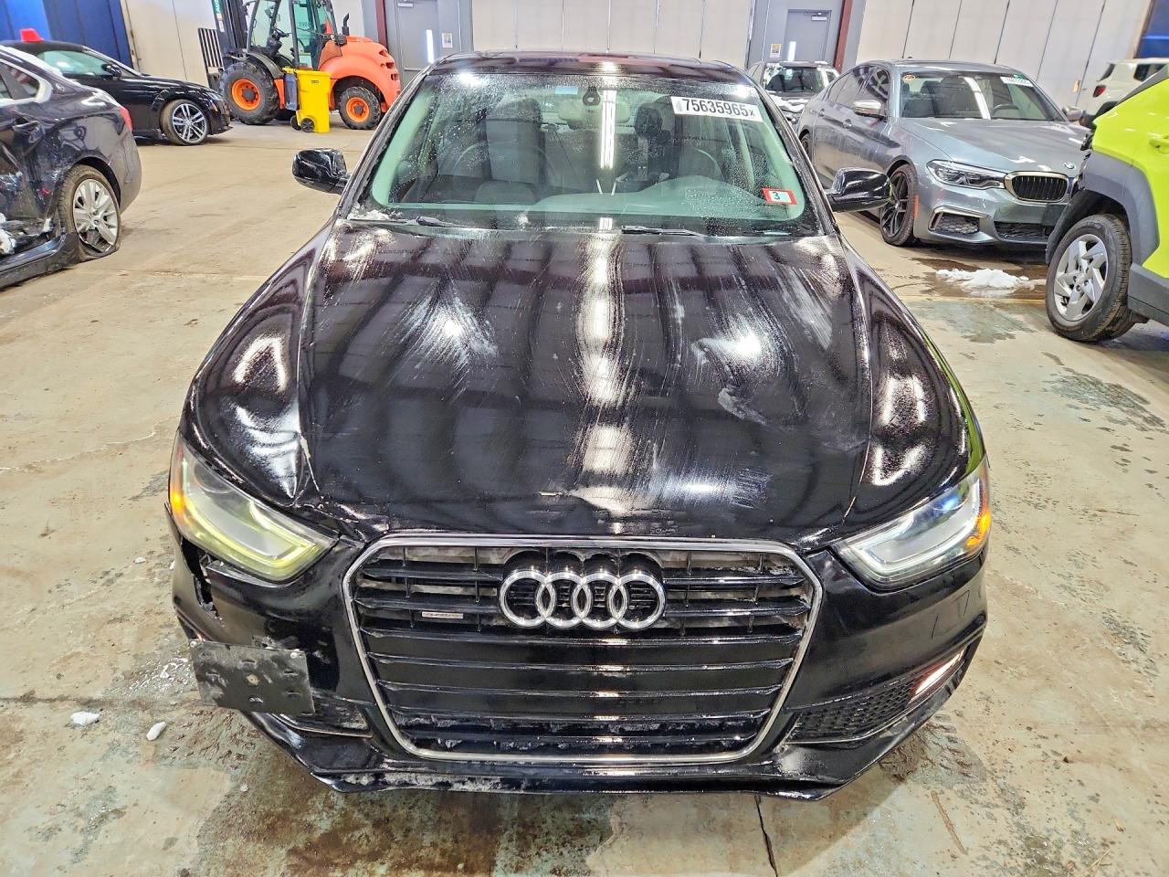 2015 Audi A4 Premium Plus Black vin: WAUFFAFL3FN014161