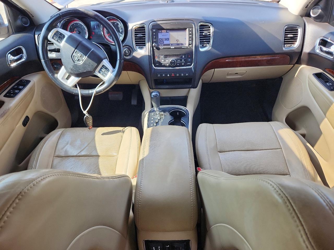 2012 Dodge Durango Citadel Blue vin: 1C4SDHET8CC308485