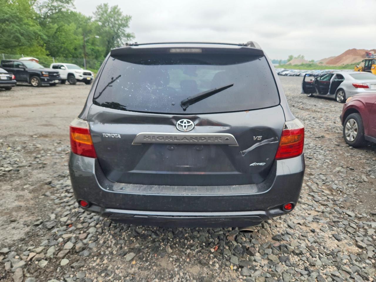2008 Toyota Highlander Sport Gray vin: JTEES43A182042135