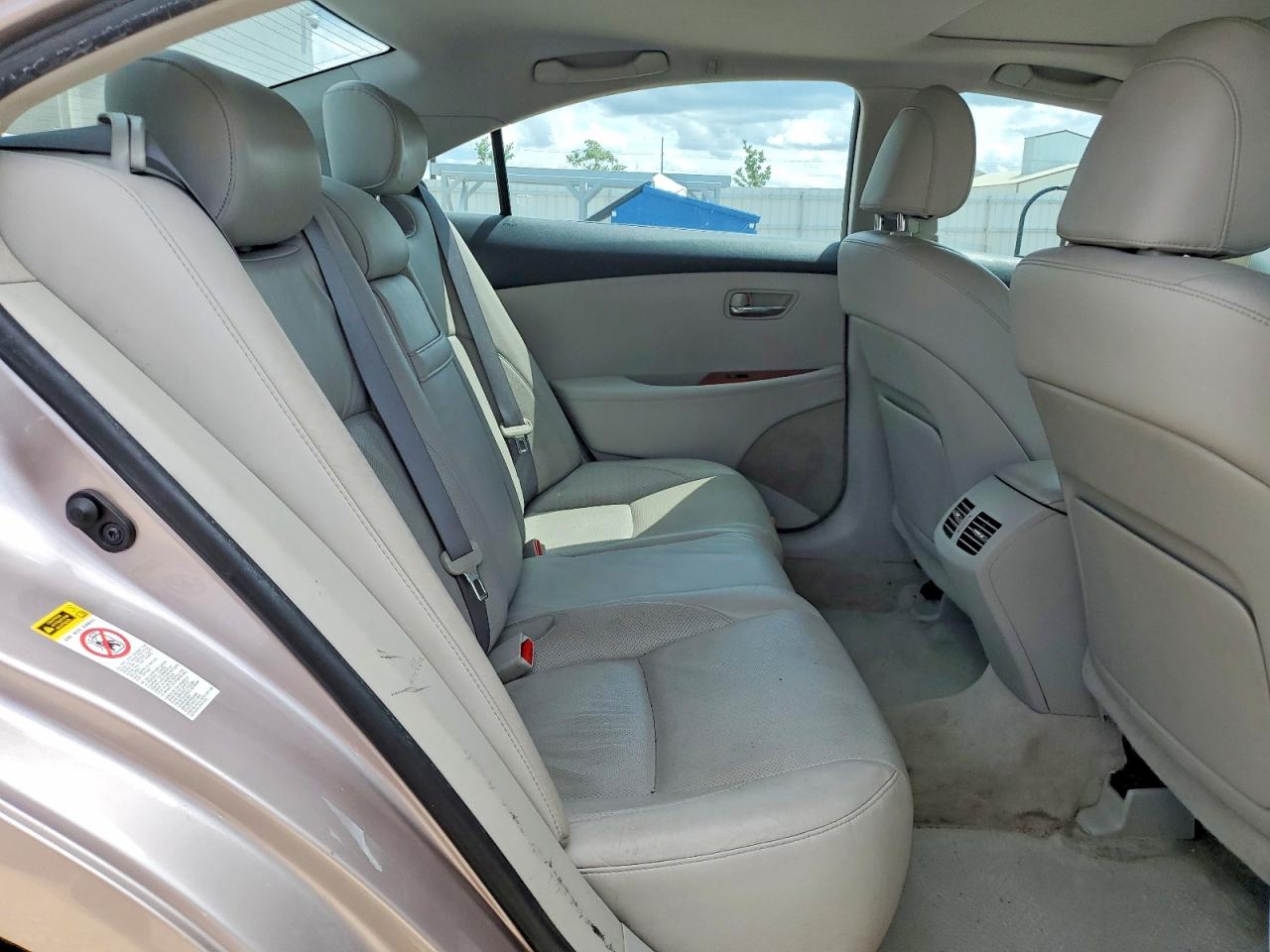 2007 Lexus Es 350 Gold vin: JTHBJ46G472128756