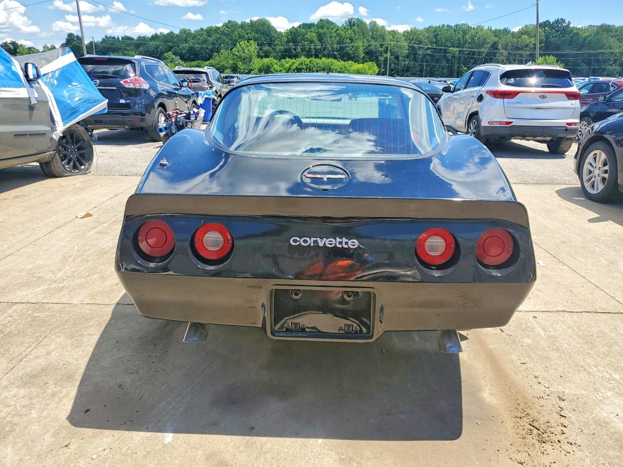 1980 Chevrolet Corvette Черный vin: 1Z876AS433561