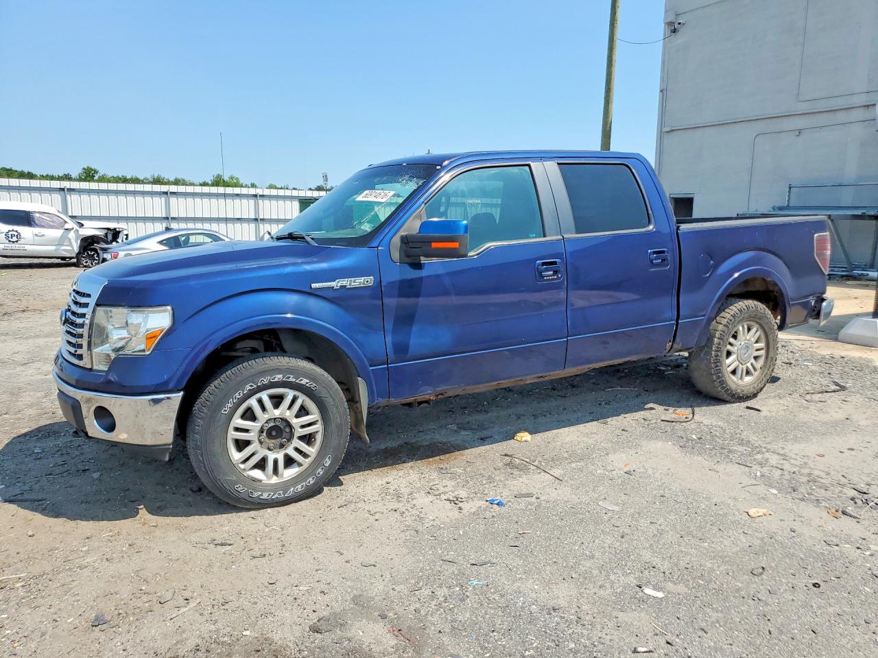 2010 Ford F150 Supercrew Blue vin: 1FTFW1EVXAFA66783