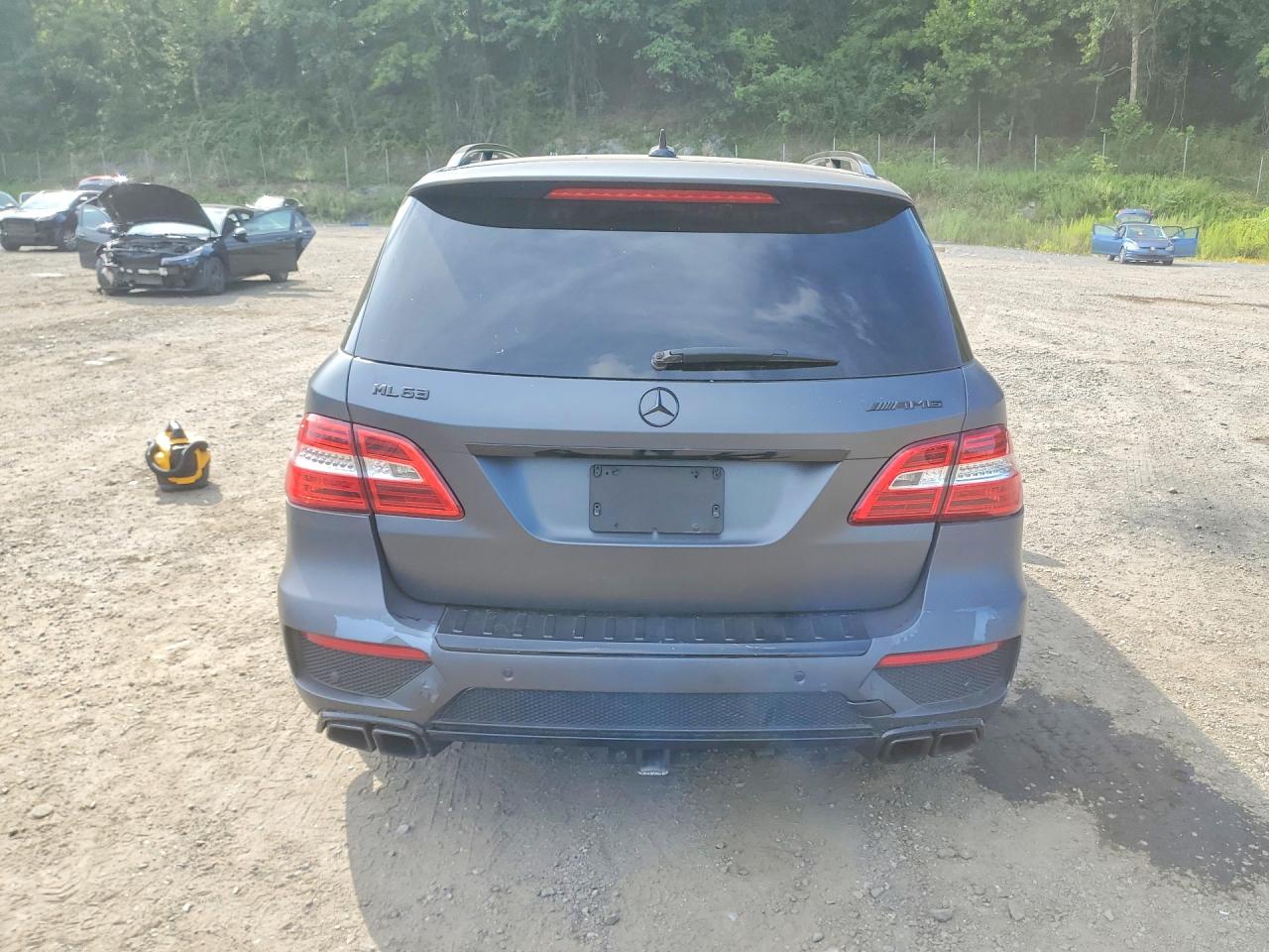 2015 Mercedes-benz Ml 63 Amg Charcoal vin: 4JGDA7EB5FA572696