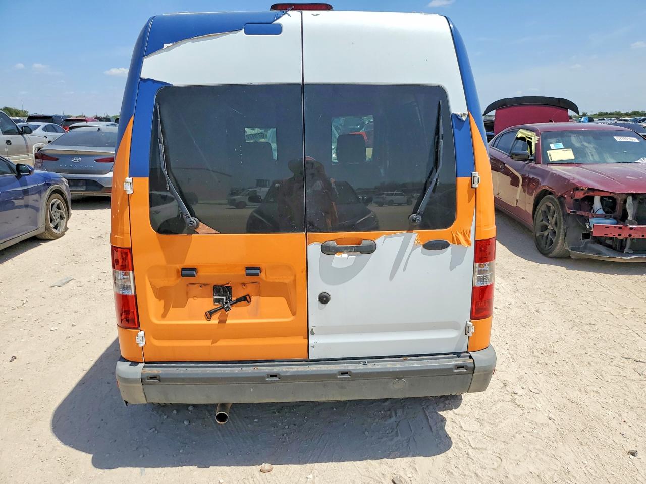 2010 Ford Transit Connect Xl White vin: NM0LS6AN2AT009431