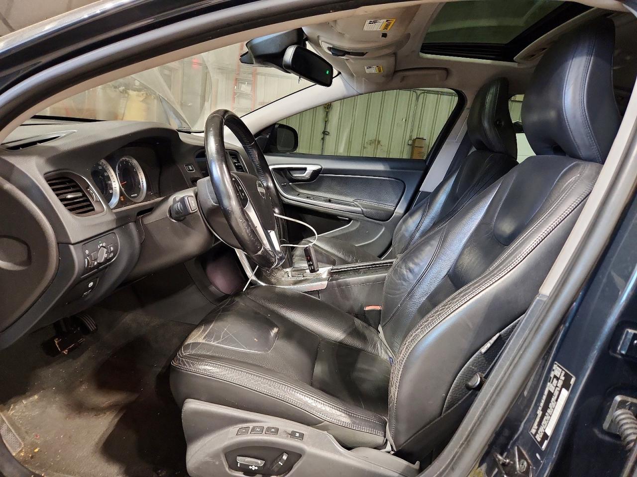 2012 Volvo S60 T6 Gray vin: YV1902FH9C2113058