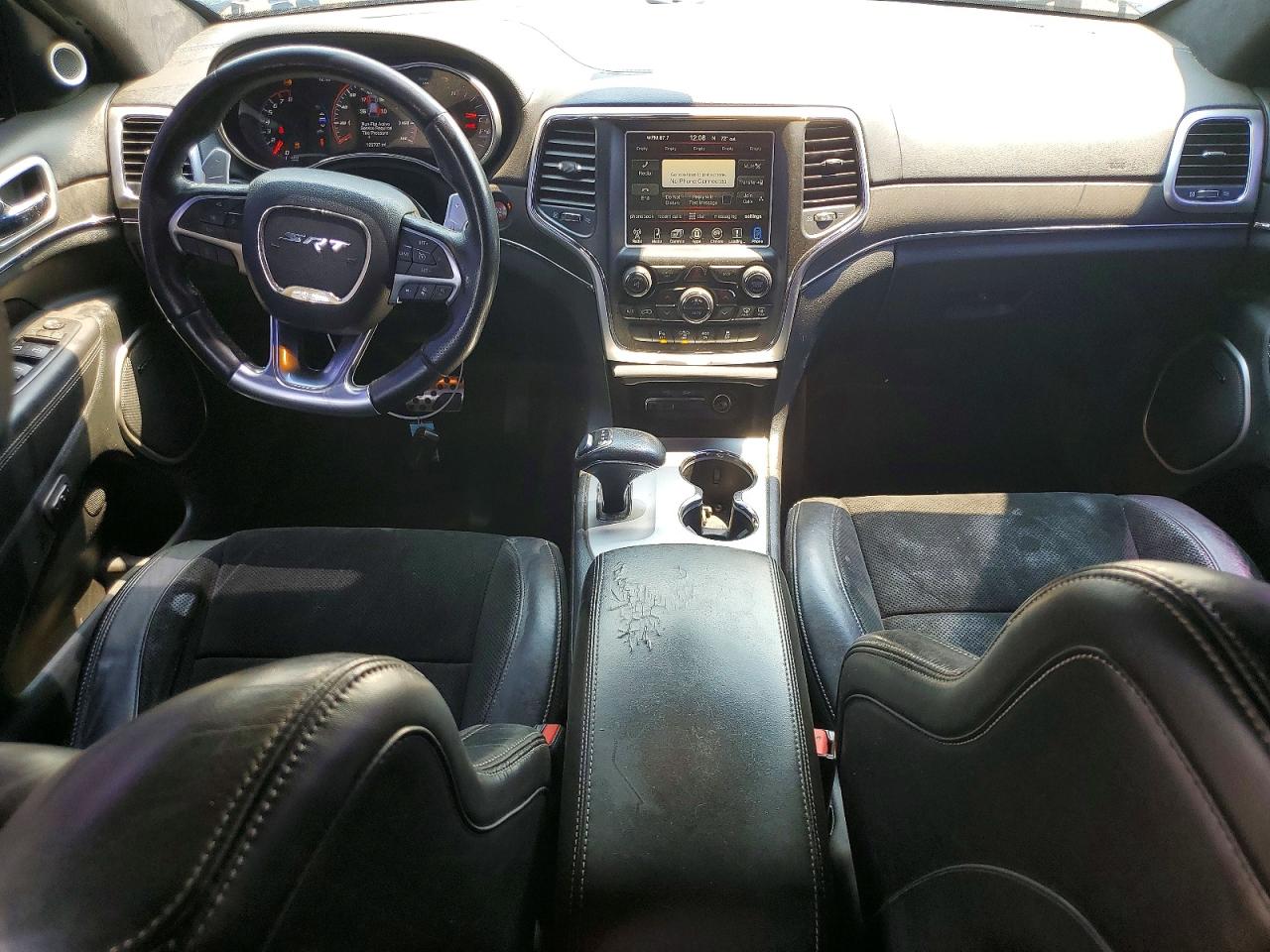 2015 Jeep Grand Cherokee Srt-8 Black vin: 1C4RJFDJ3FC787446