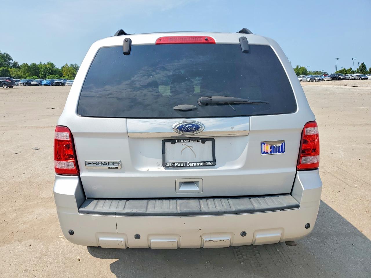 2012 Ford Escape Limited Silver vin: 1FMCU0E78CKC62697