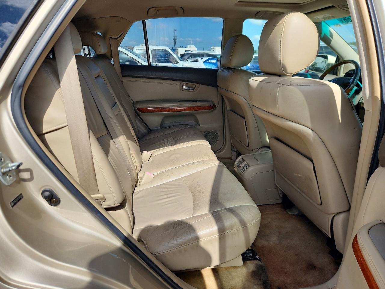 2007 Lexus Rx 350 Beige vin: JTJGK31U470001350