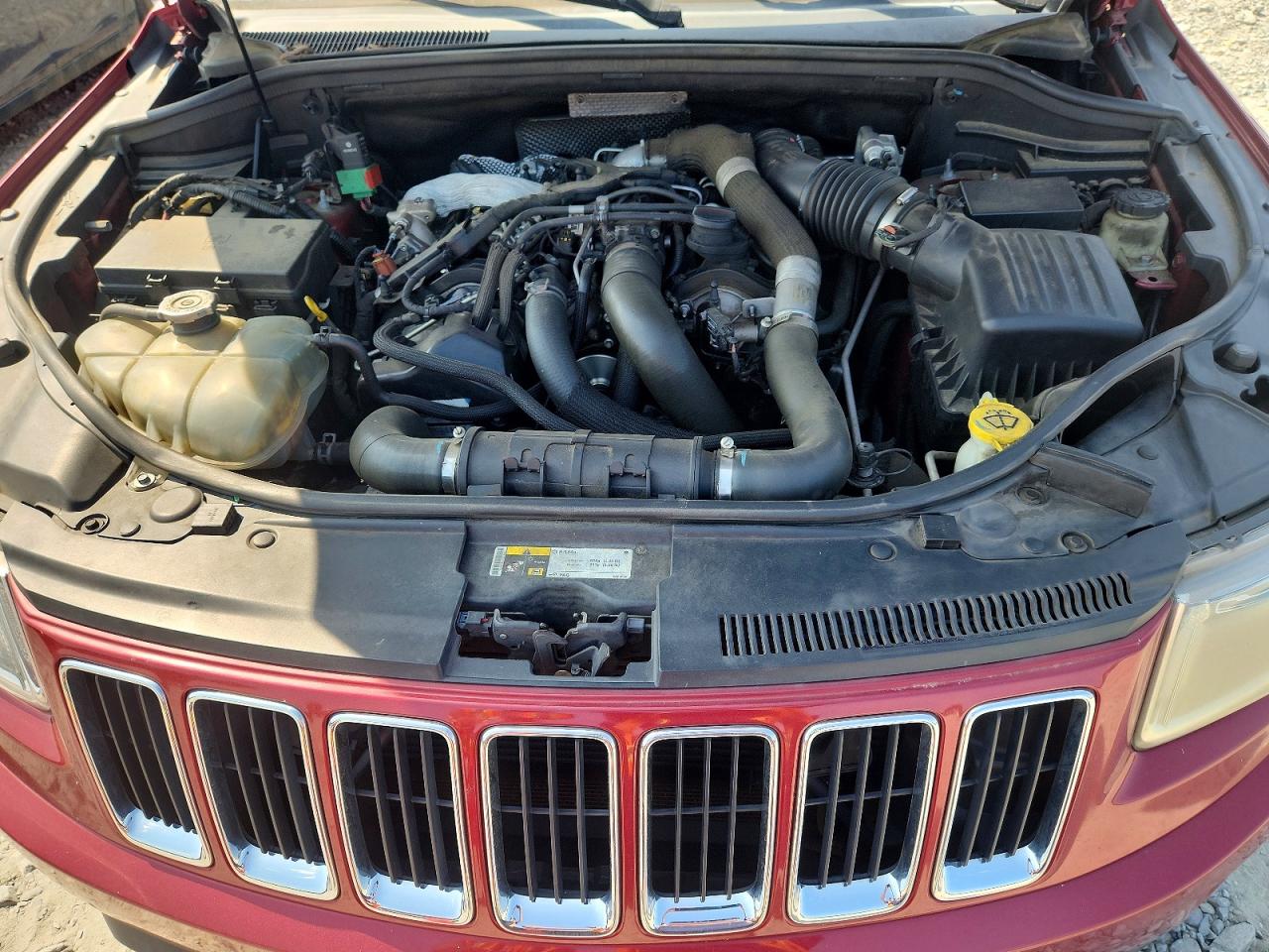 2014 Jeep Grand Cherokee Limited Red vin: 1C4RJEBM8EC326443