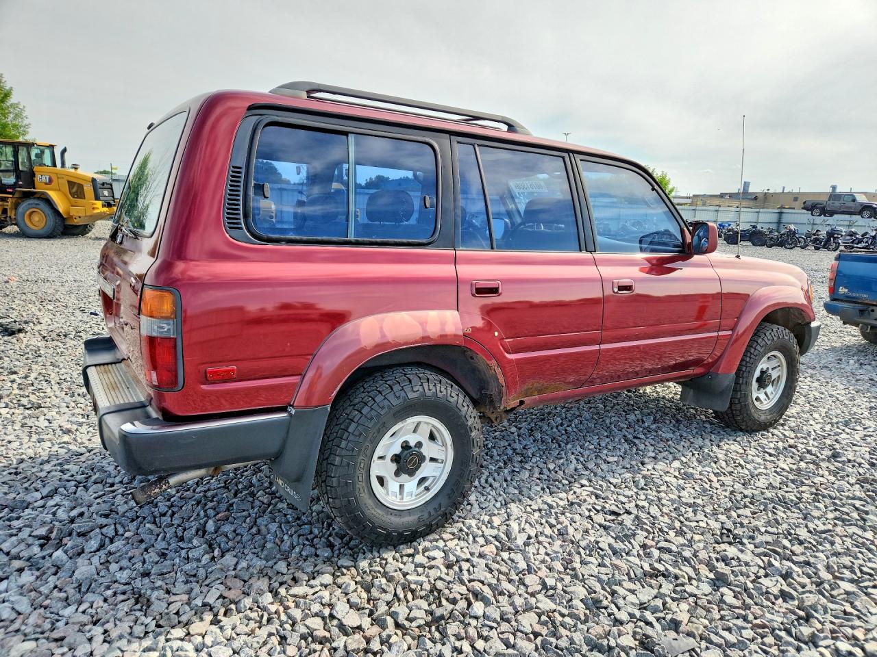 1991 Toyota Land Cruiser Fj80 Red vin: JT3FJ80W1M0012632