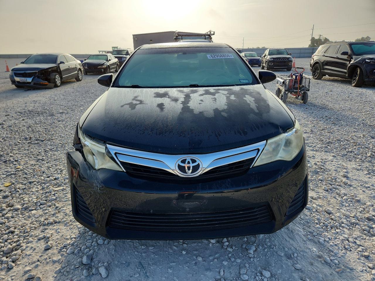 2012 Toyota Camry Le Черный vin: 4T1BF1FK0CU083038