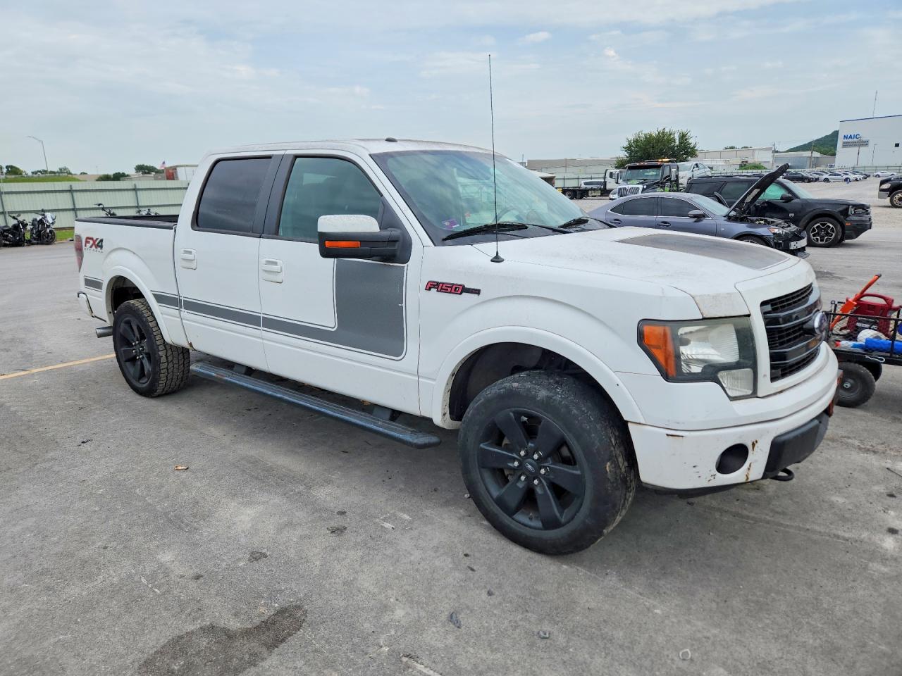 2013 Ford F150 Supercrew White vin: 1FTFW1ET8DFA53131