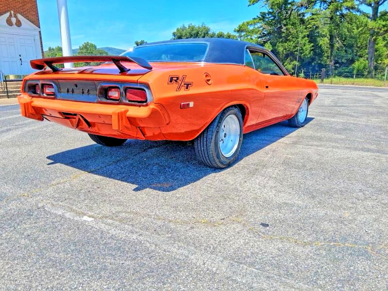 1973 Dodge Challenger Оранжевый vin: JH23G3B288440